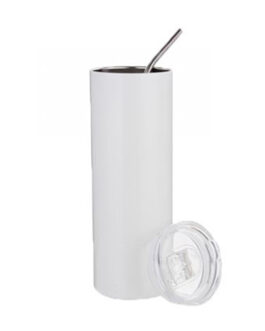 Stainless Steel Tumble w/Lid and Straw 20 oz
