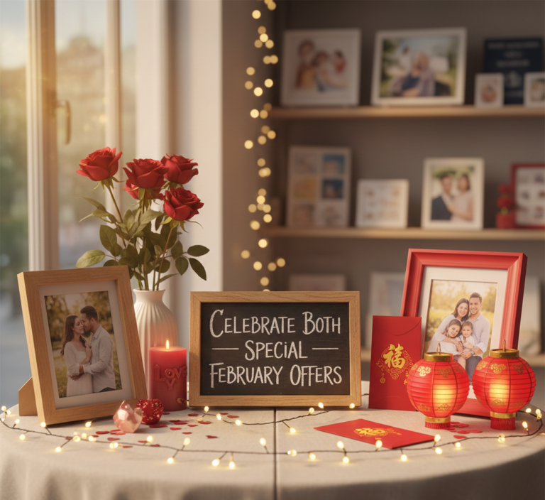 Double the Joy: Celebrate Valentine’s Day and Lunar New Year with Custom Prints